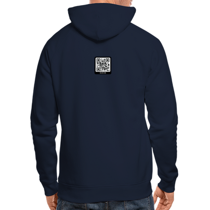 Männer Bio-Hoodie Navy "Bredouille" - Navy